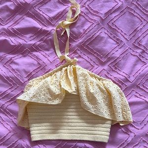 Yellow Crop Halter